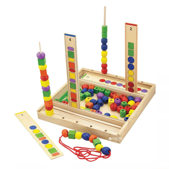 ensemble de perles multicolores 96-pièces