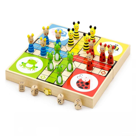 Jeux en bois - Les petits chevaux