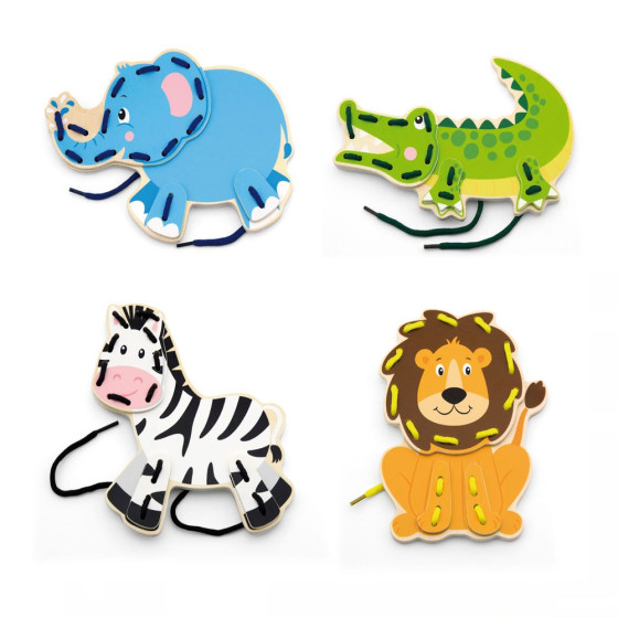 Animaux à lacets - Sauvages