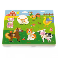 Puzzle sonore - Animaux de la ferme