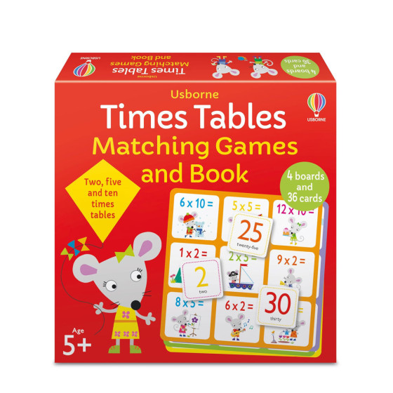 Times Tables Matching Games and Book
