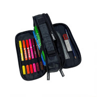 Trousse à crayons noire