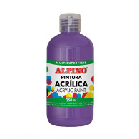 Peinture acrylique  en flacon de 250 ml