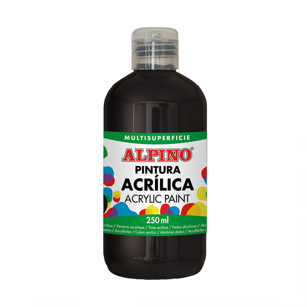 Peinture acrylique  en flacon de 250 ml