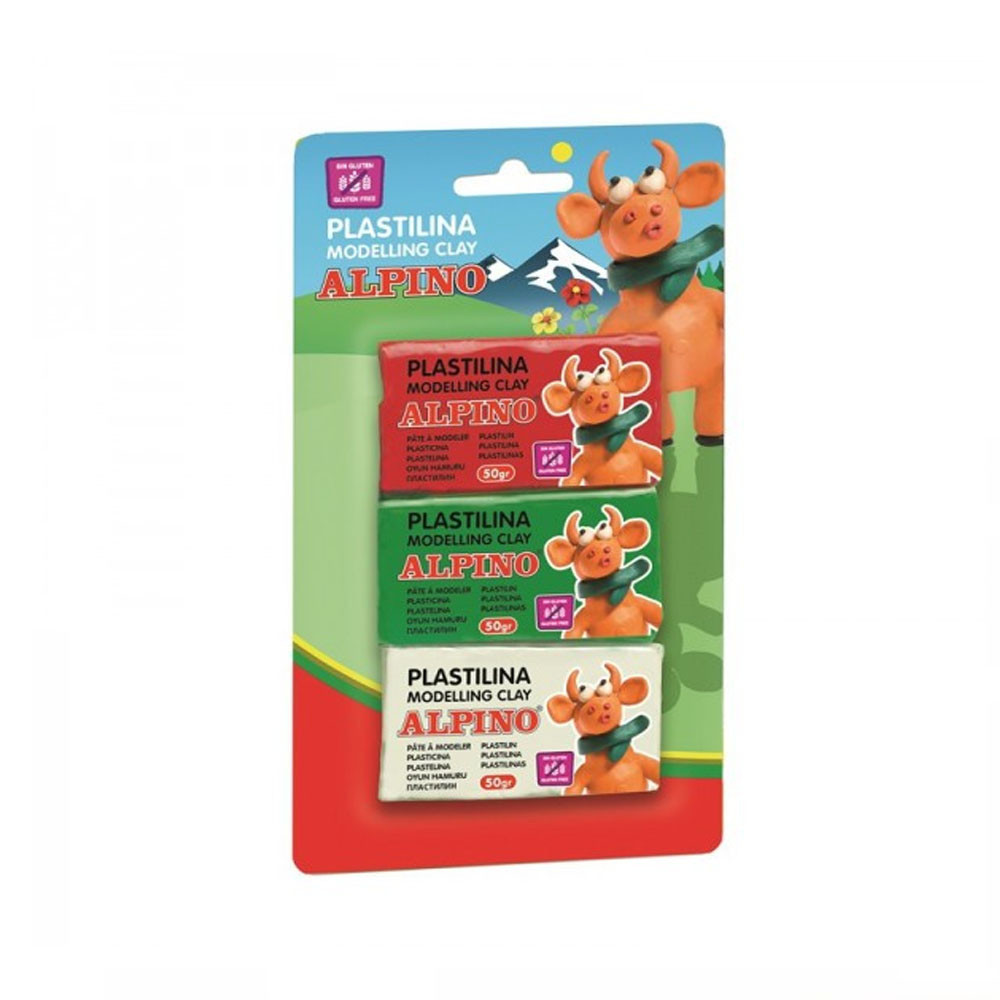 Blister 3 Pâte à modeler 50 gr