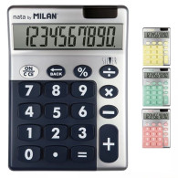 Calculatrice Milan - Argentée, 10 chiffres