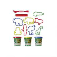 Figurines d'animaux. Pâte à modeler pour bébé