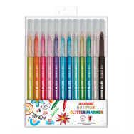 Boîte de 12 feutres à paillettes Color Experience