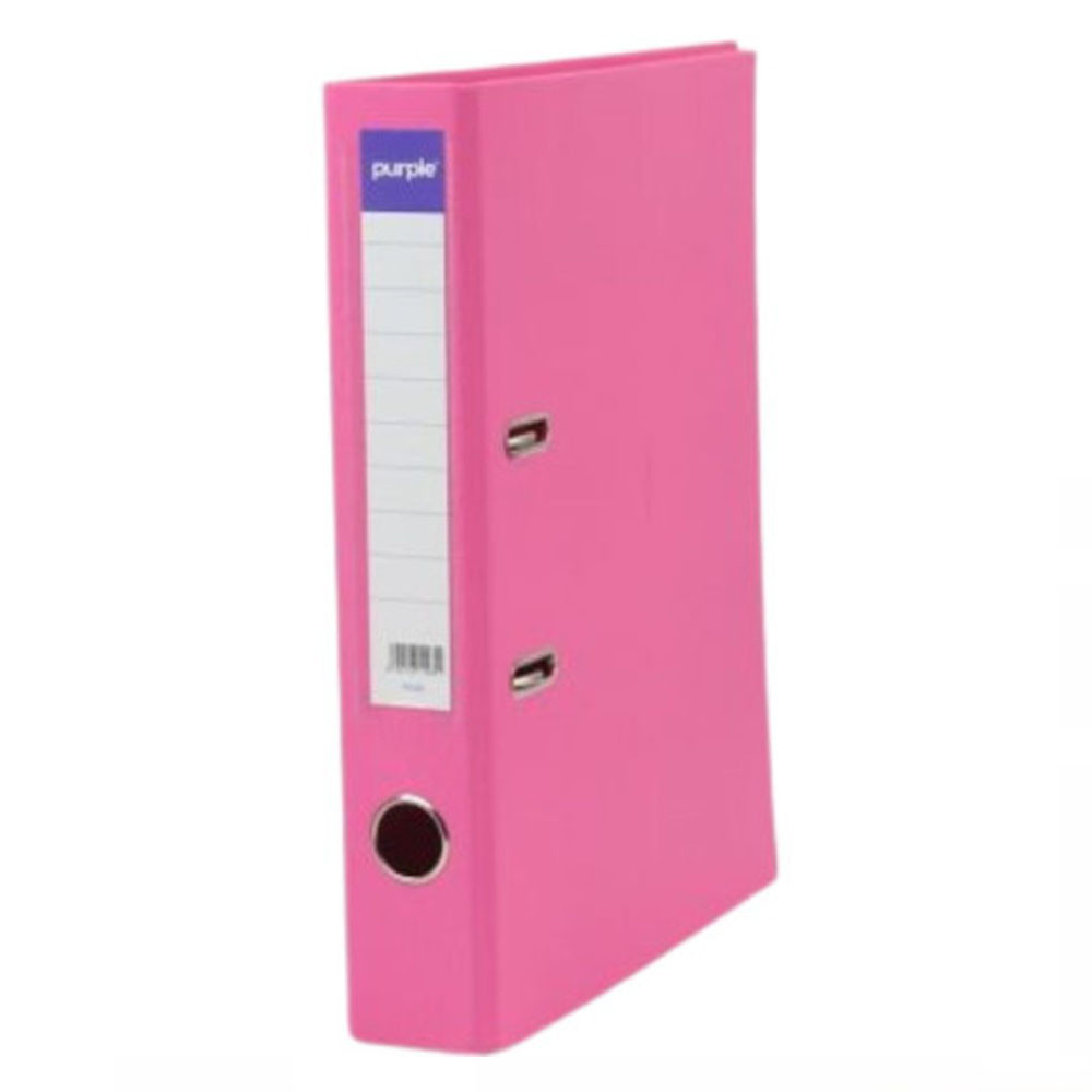 Classeur à Levier 55mm Rose