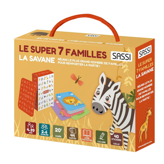 Le super 7 familles - La savane