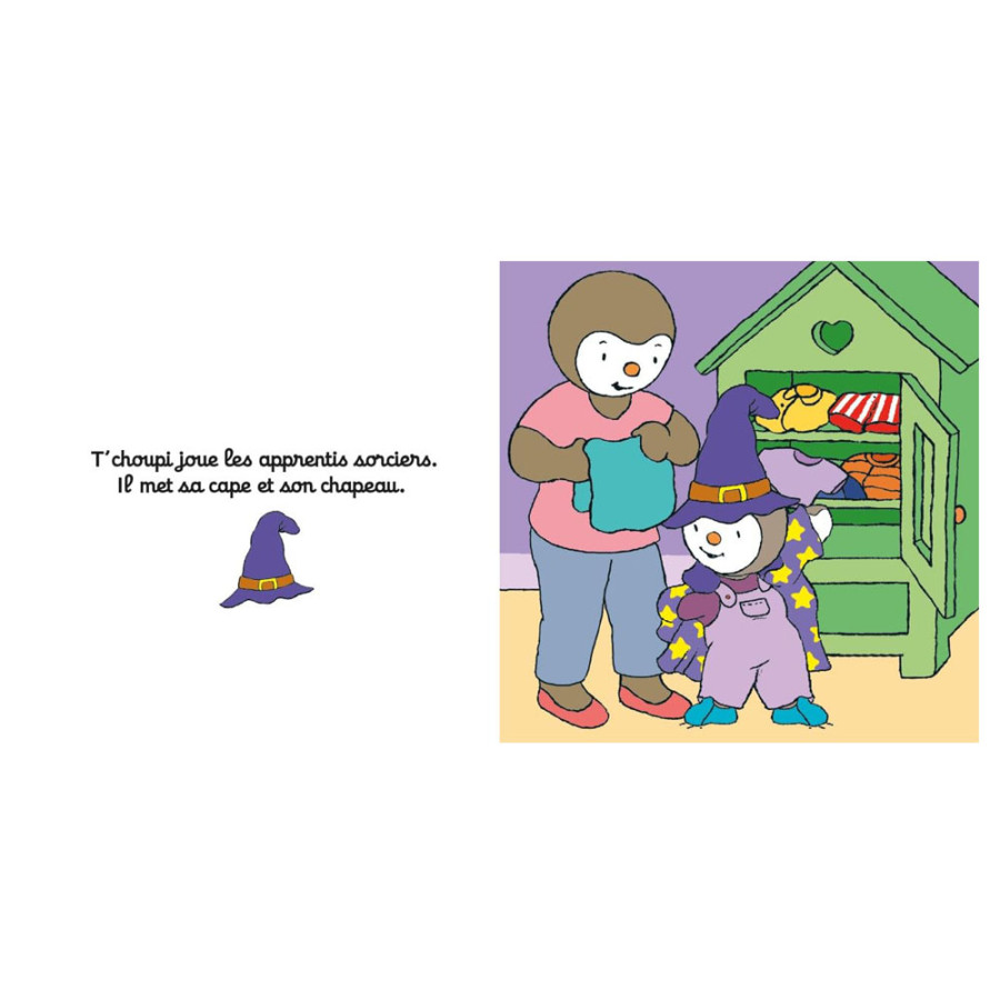 Ma petite bibliothèque des couleurs T'choupi