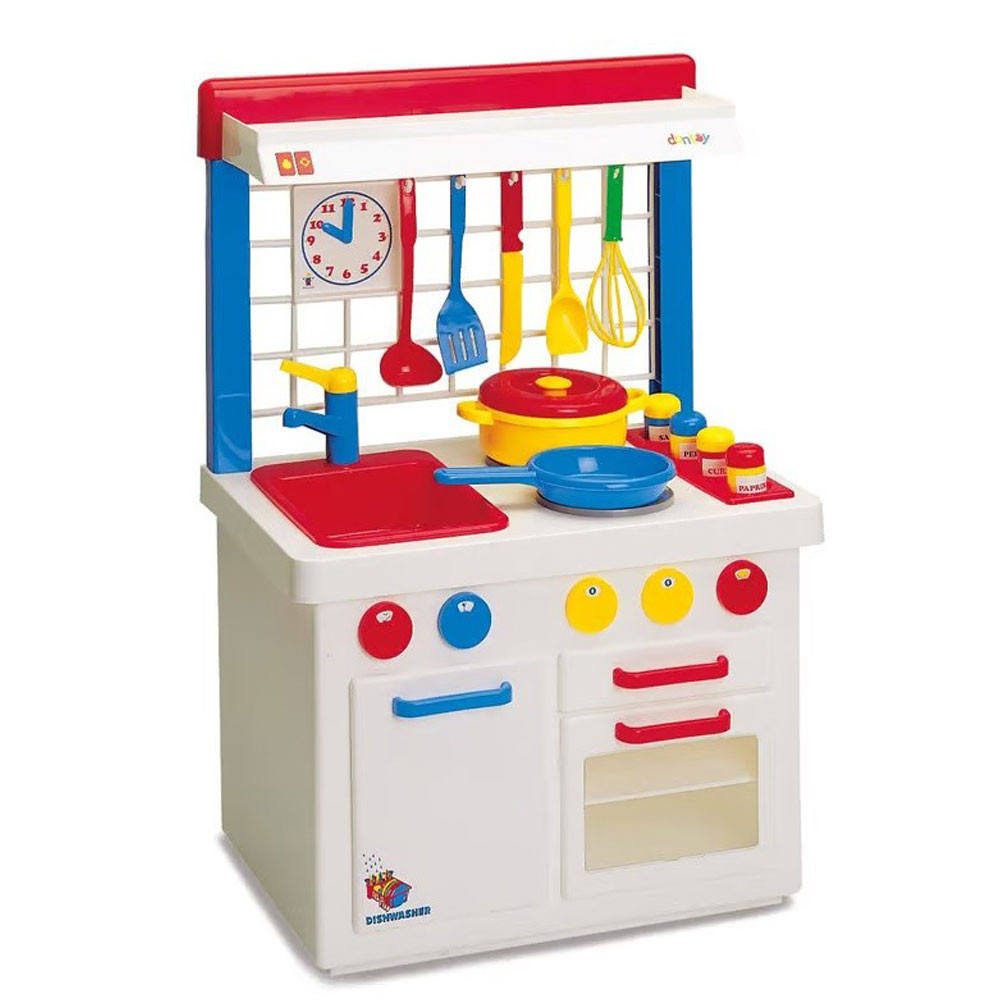 Cuisine pour enfant DANTOY compacte - 70cm- 14 pièces- Blanc
