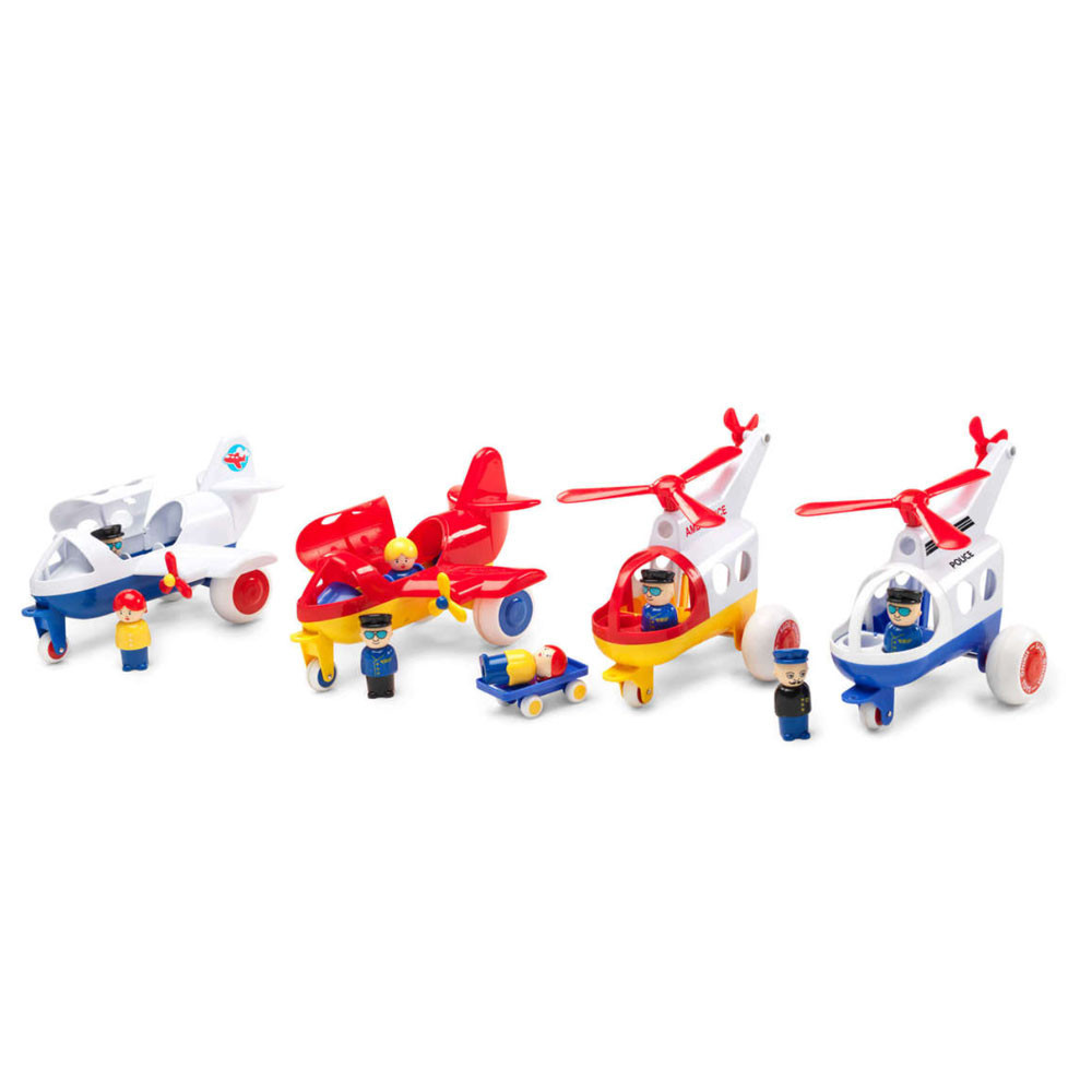 Véhicules de secours d'urgence -4 pièces