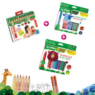 Pack Alpino Baby - Coloring Set