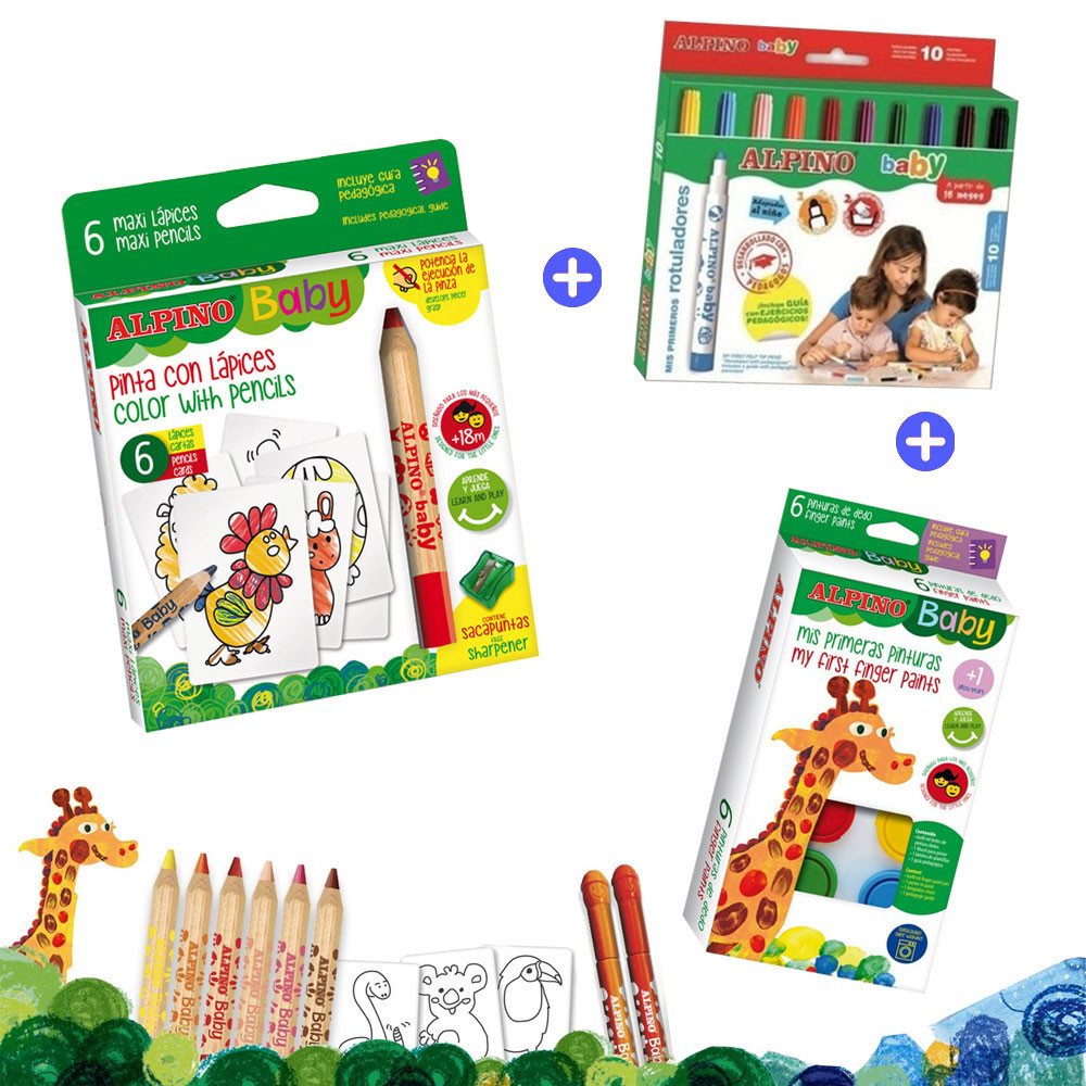 Pack Alpino Baby - Creativity Set