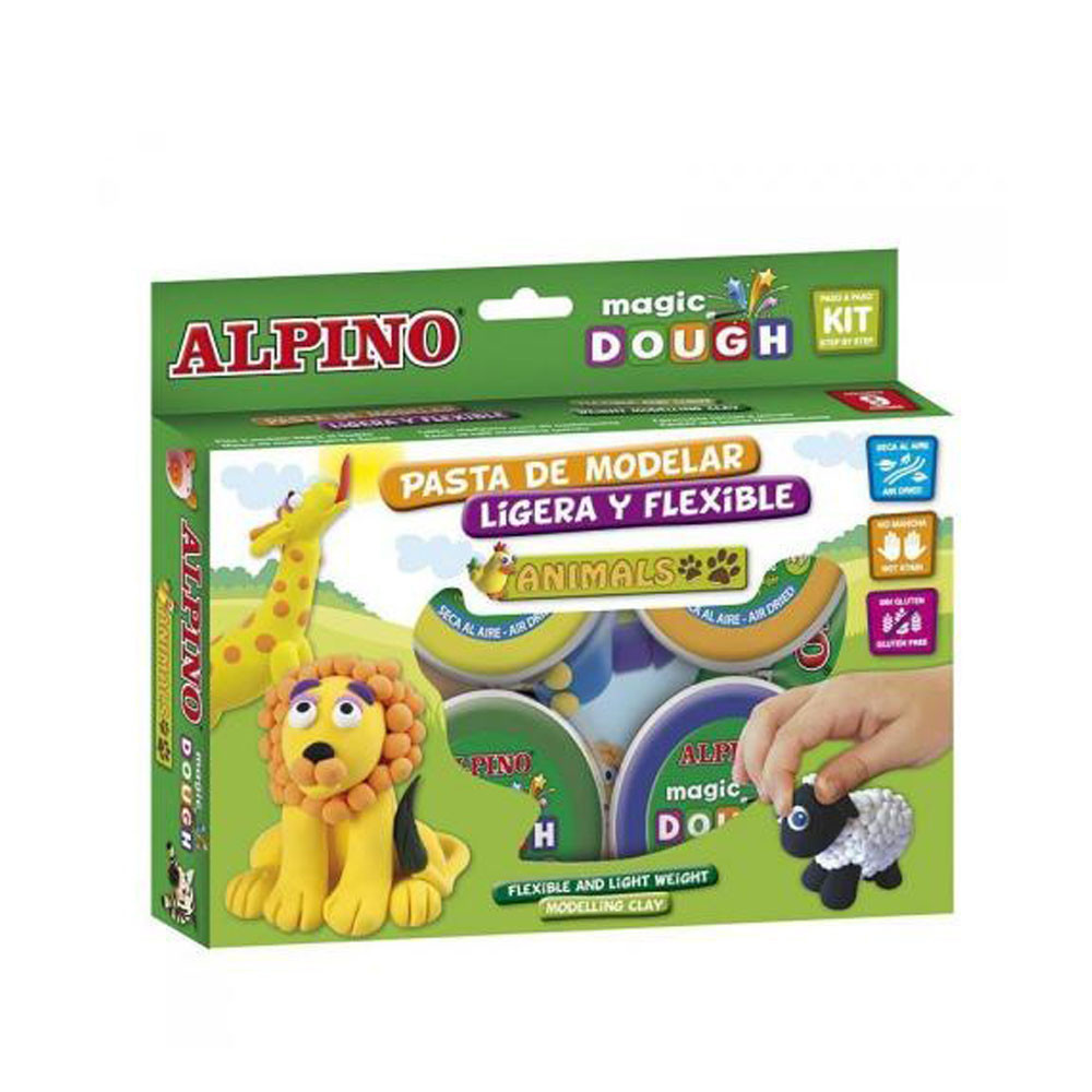Pâte à modeler - Alpino - Magic Dough Animaux