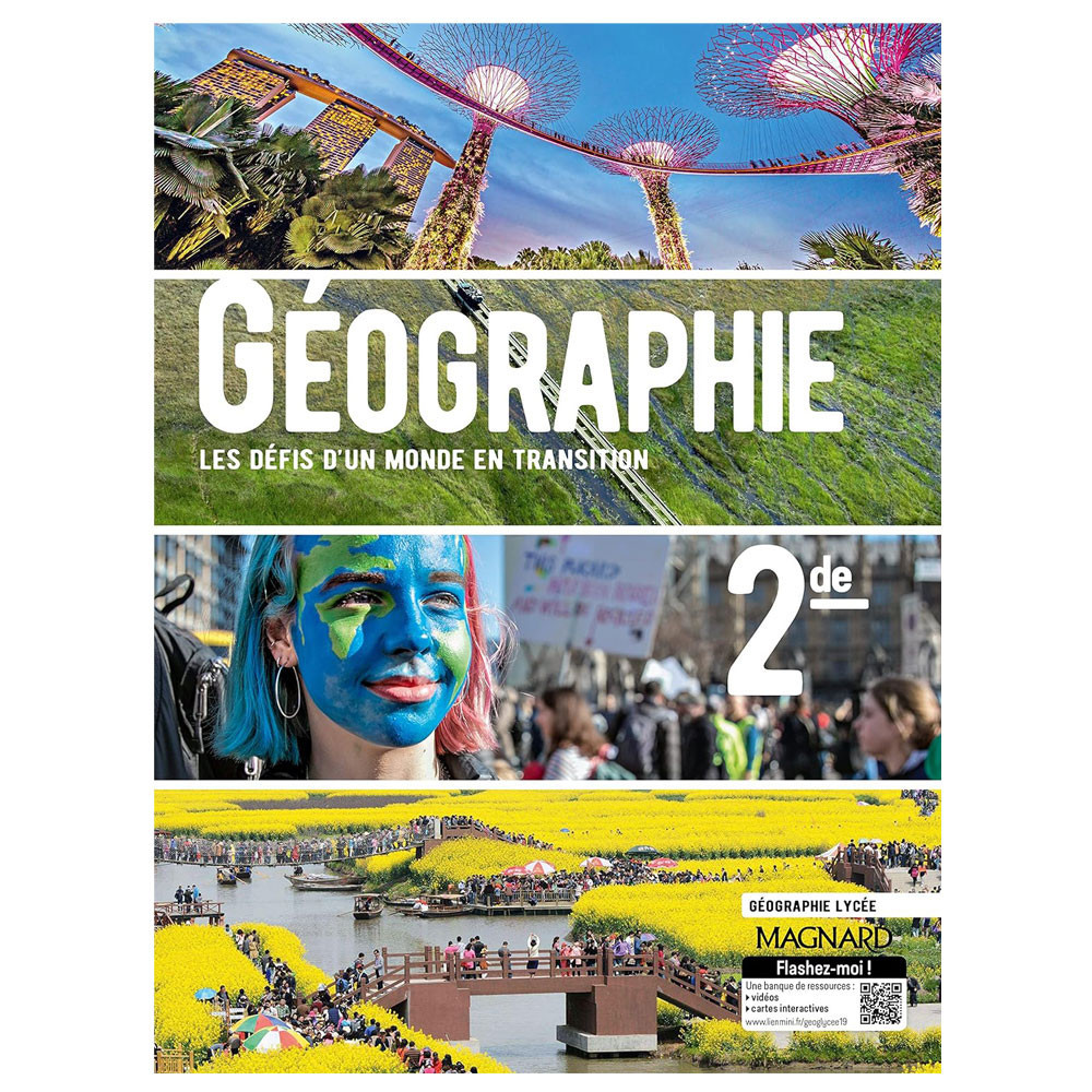 Géographie 2de (2019) Les défis d'un monde en transition - Manuel élève