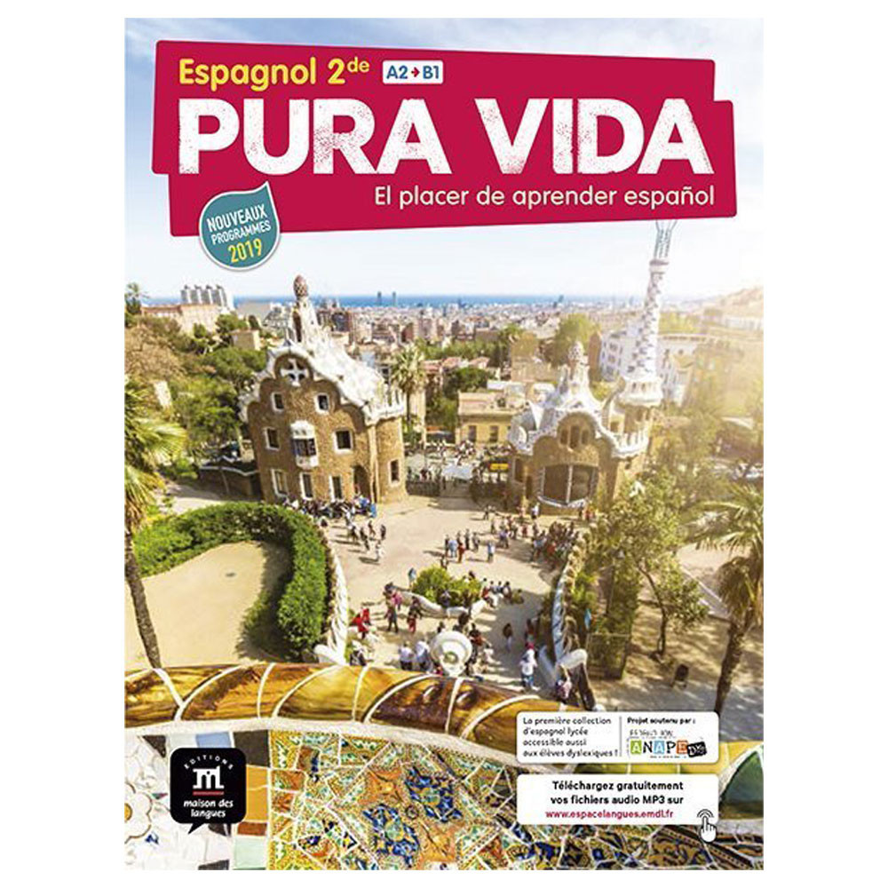 Pura vida 2de - Livre de l'élève