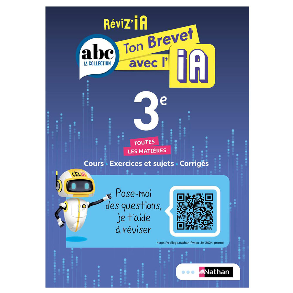 Ton Brevet avec l'IA 3e Toutes les matières - Reviz'IA- Ed2024