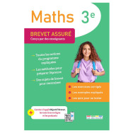 Brevet assuré - Maths 3e: Conçu par des enseignants