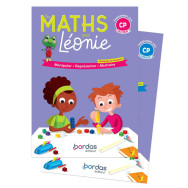 Les maths avec Léonie - CP - Pédagogie de Singapour - Cahier 1+2 -Elève (Ed. 2024)