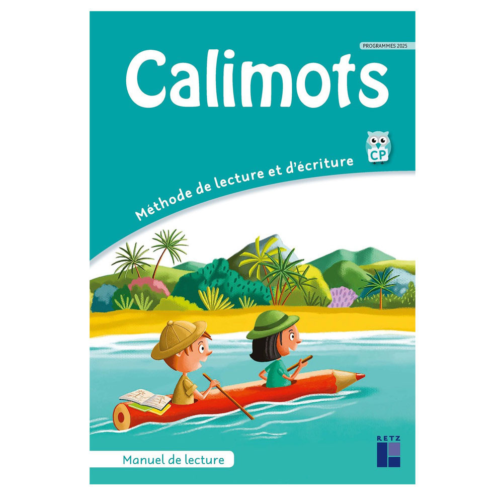Calimots CP - Manuel de lecture compréhension + mémo des mots - Programmes 2025
