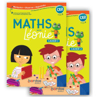 Les Maths avec Léonie CE2 - Cahiers de l'élève 1 et 2 - Ed 2020