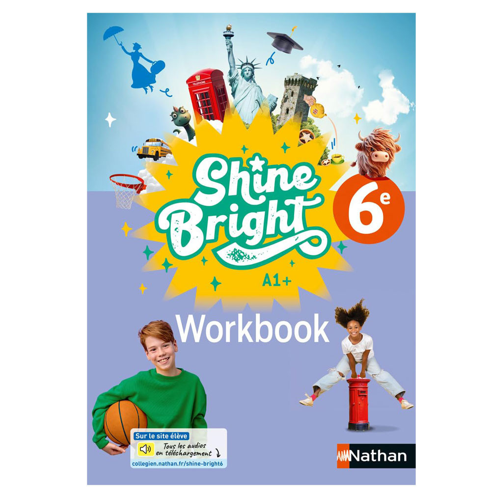 Shine Bright Anglais 6e - Le Workbook