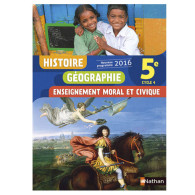 Histoire Géographie Enseignement Moral et Civique 5è manuel élève