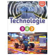 Technologie - Collège Cycle 4 - Livre de l'élève- Ed 2024