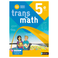 Transmath 5e -Manuel élève - Ed.2022