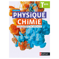 Physique-Chimie Sirius - Terminale - Manuel -Ed 2020