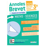 Annales Brevet - Maths-Sciences - 3e - 2026