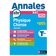 Annales Bac Physique Chimie Term. 2026 - Corrigé