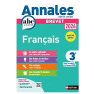 Annales Brevet Français 2026 - Corrigé