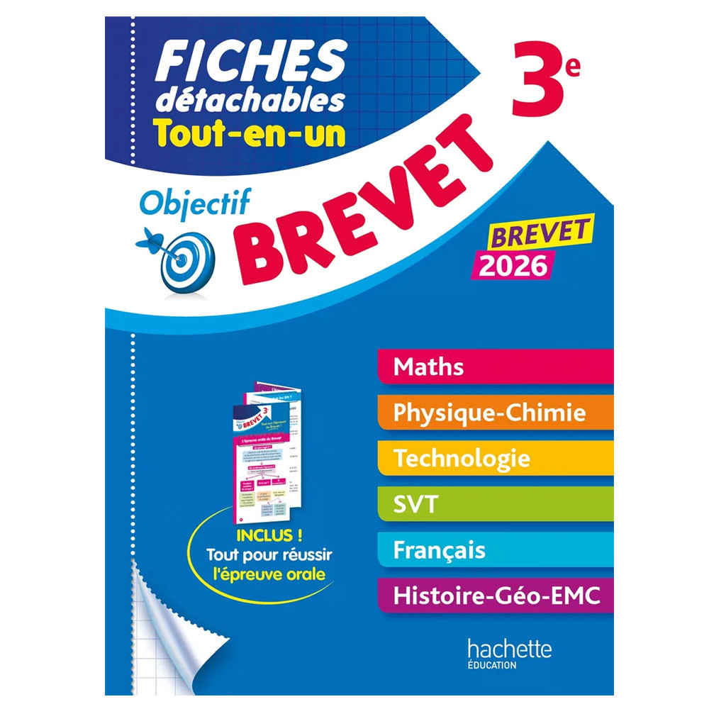 Objectif Brevet - Fiches Tout-en-un 2026