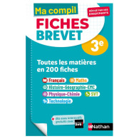 Toutes les matières 3e - Ma Compil fiches Brevet - Brevet 2026