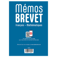 Mémos Brevet : 60 fiches de révision - Français - Mathématiques -Ed 2026