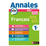 Annales Bac Français - Ed 2026