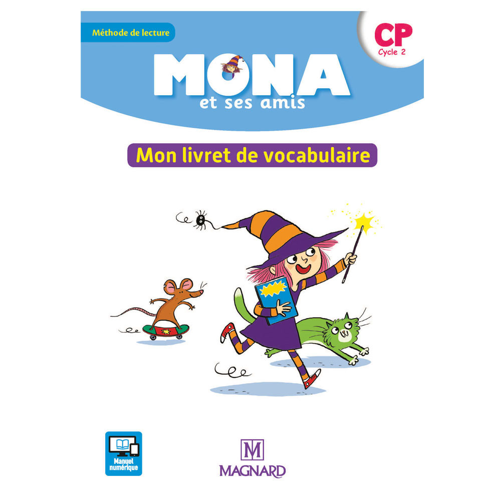 Mona et ses amis CP (2018) - Mon livret de vocabulaire