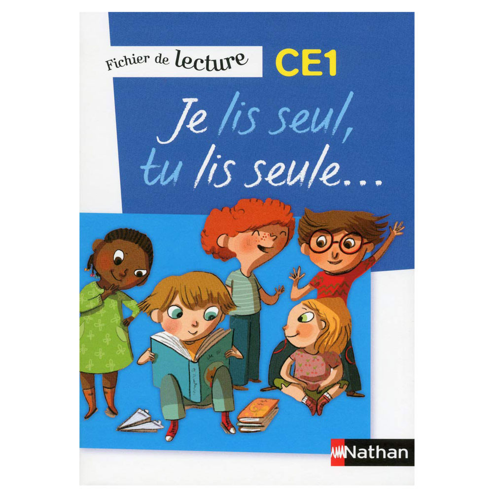 Je lis seul, Tu lis seule - Ficher élève - CE1