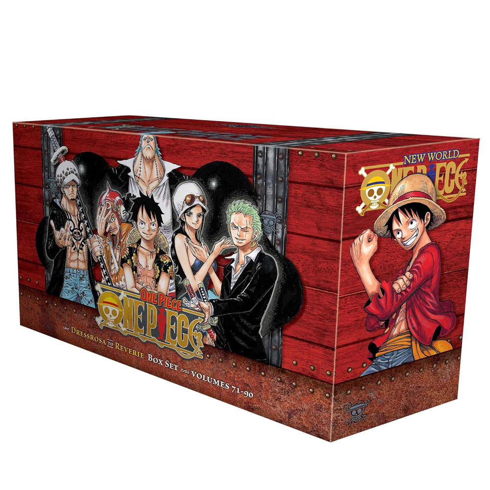 One Piece Box Set 4- Dressrosa to Reverie- Eiichiro Oda