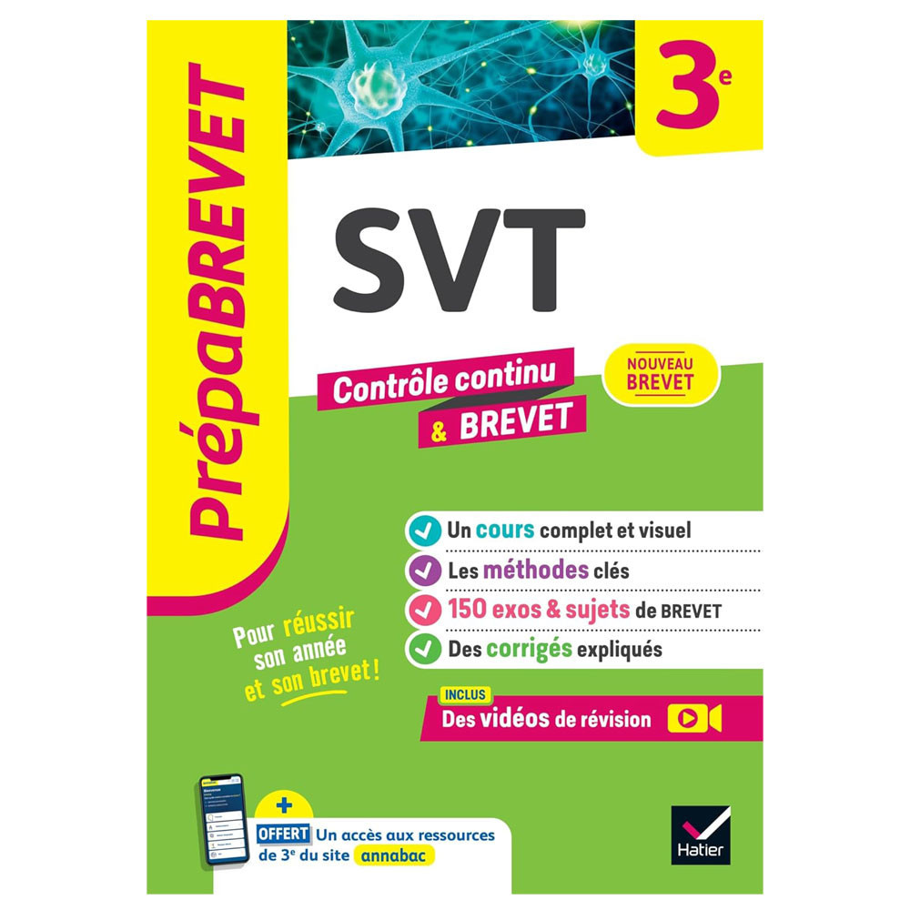 Prépabrevet - SVT 3e - Brevet 2026