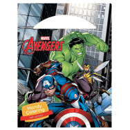 Superpowers ! Handy Coloring with stickers Marvel