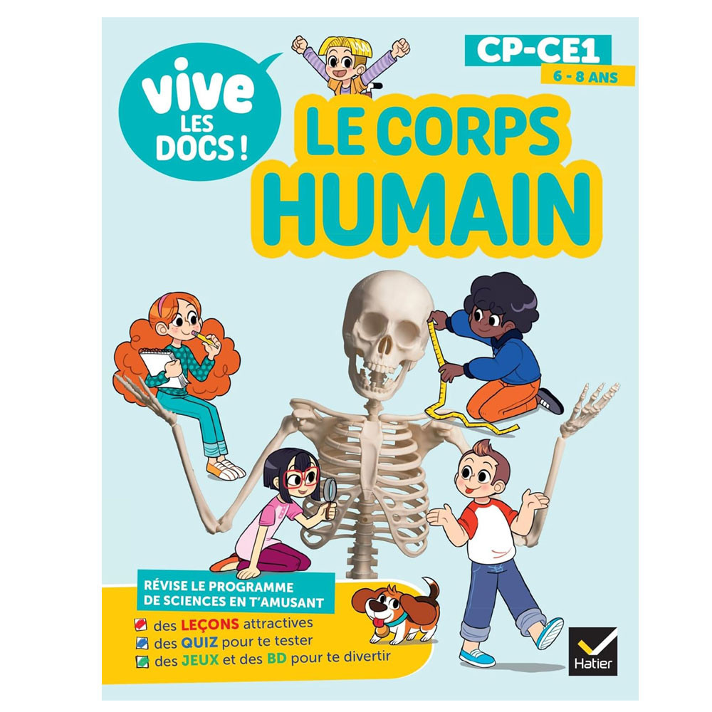 Vive les docs - Le corps humain - CP / CE