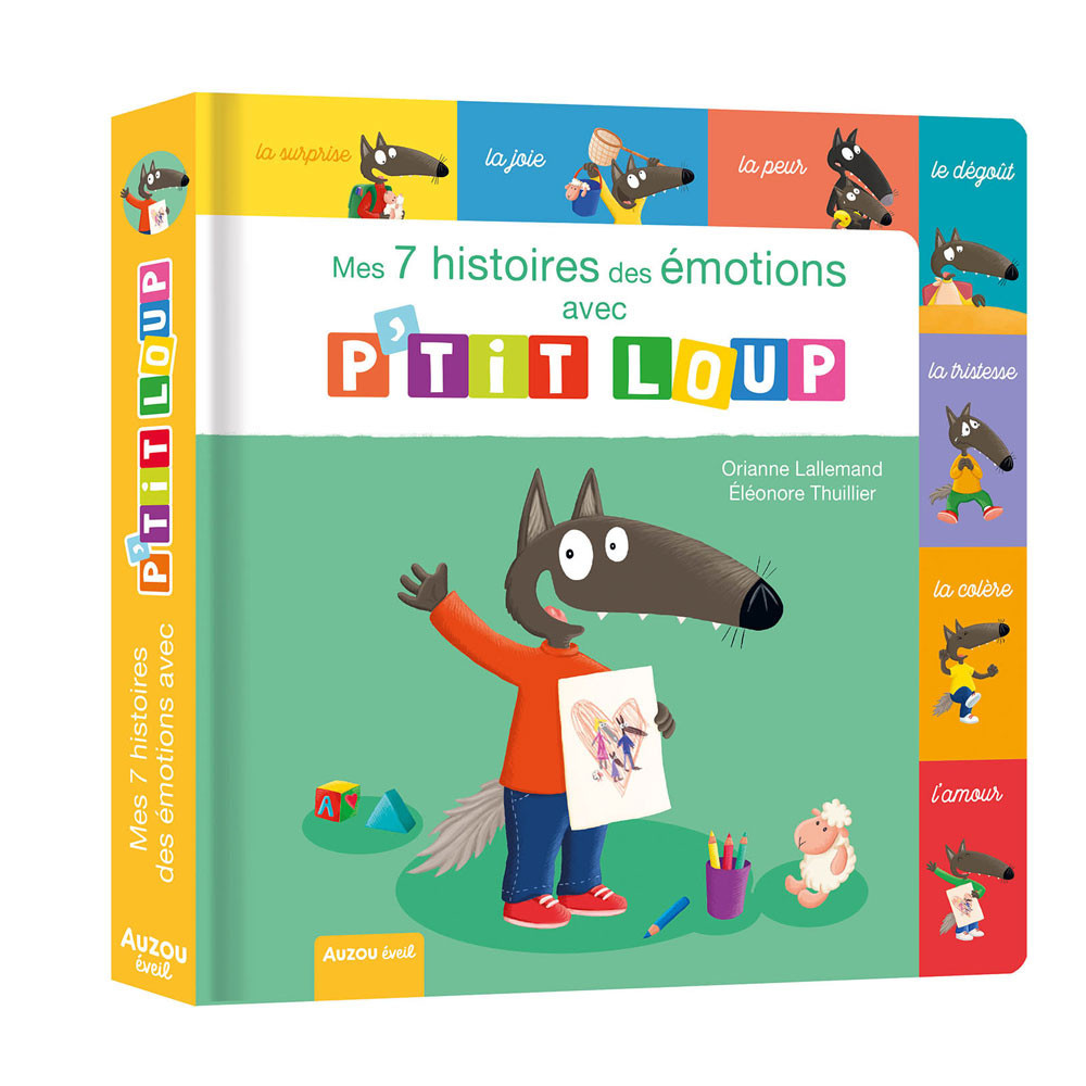 Mes 7 histoires des émotions avec p'tit loup