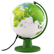 Globe terrestre - Luce Green Lumineux - 16cm - FR