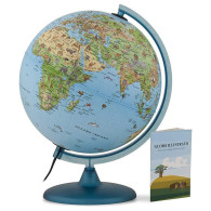 Globe terrestre - SAFARI - lumineux- 25 cm-FR
