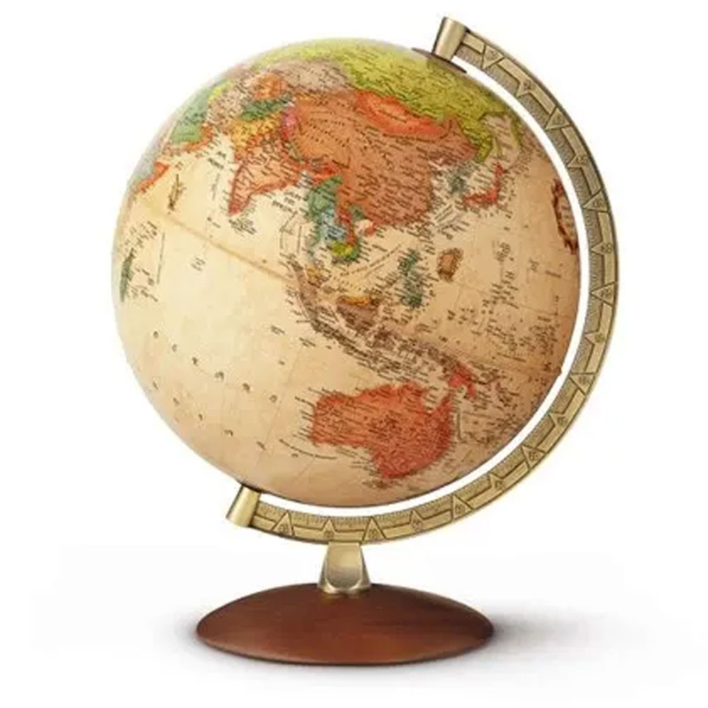 Globe terrestre - Antique Lumineux - 30 cm