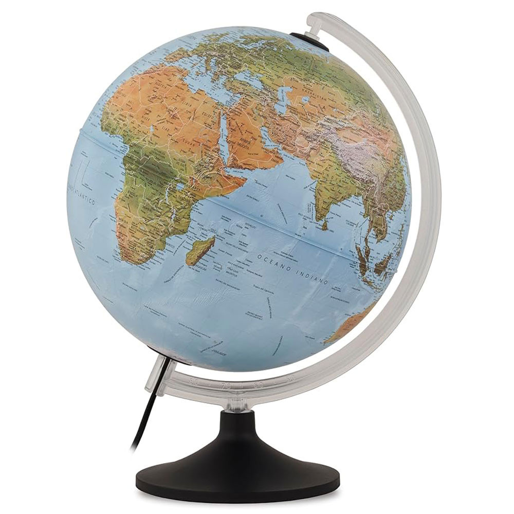 Globe terrestre - ALTO RILIEVO Lumineux - 30 cm